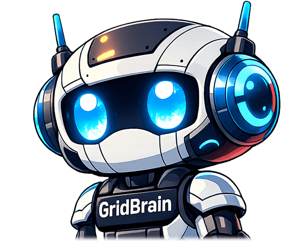 GridBrain AI Mascot